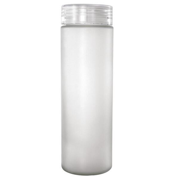 Clear View Full Color Frosted Glass Bottle, 22oz.