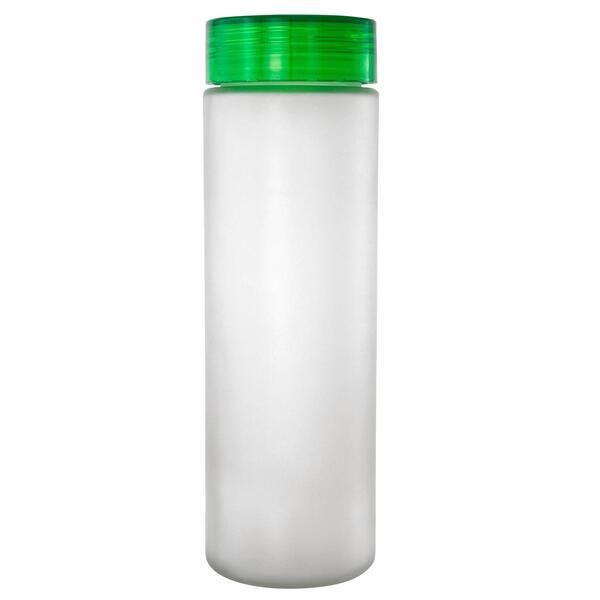 Clear View Full Color Frosted Glass Bottle, 22oz.
