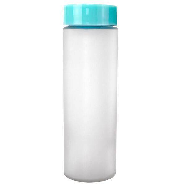Clear View Full Color Frosted Glass Bottle, 22oz.