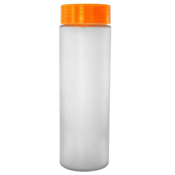Clear View Full Color Frosted Glass Bottle, 22oz.
