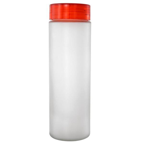 Clear View Full Color Frosted Glass Bottle, 22oz.