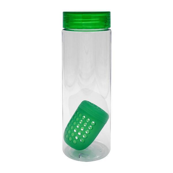 Clear View Recycled Bottle w/ Floating Infuser, 24oz.