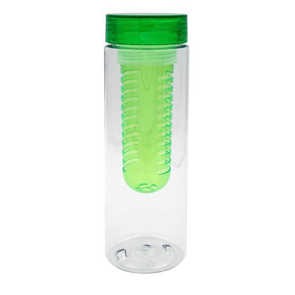 Clear View Recycled Bottle w/ Infuser, 24oz.