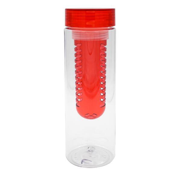 Clear View Recycled Bottle w/ Infuser, 24oz.