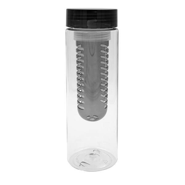 Clear View Recycled Bottle w/ Infuser, 24oz.