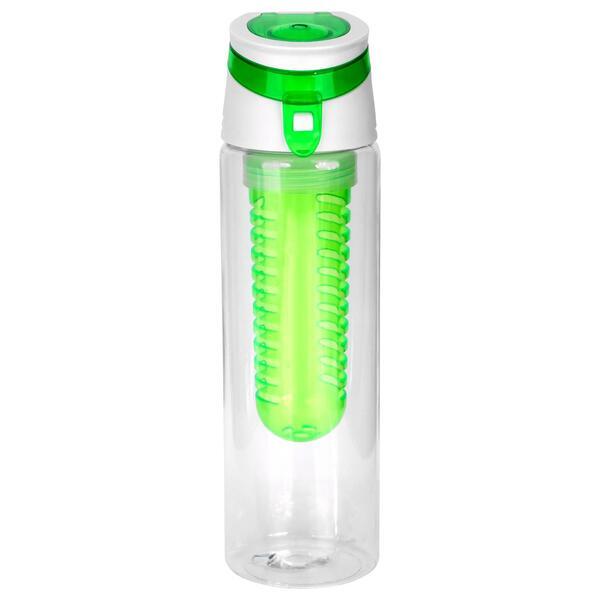 Trendy Recycled Bottle w/ Fruit Infuser, 24oz.