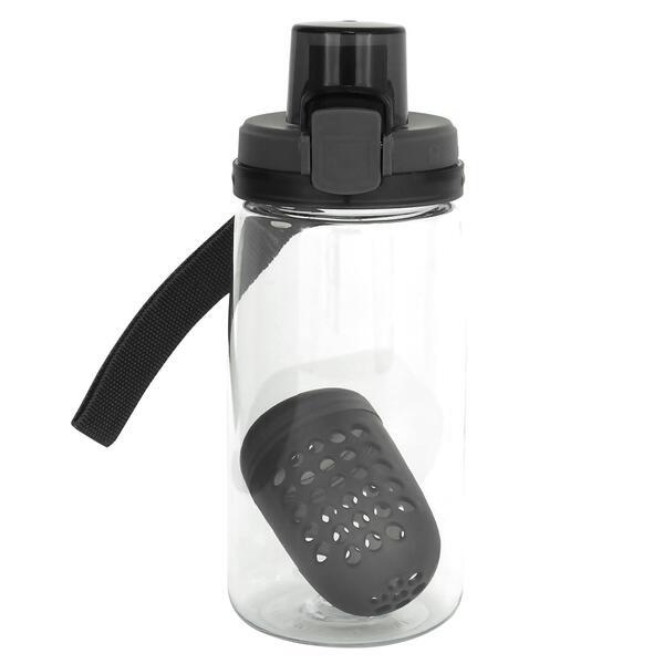 Locking Lid Recycled Bottle w/ Floating Infuser, 18oz.