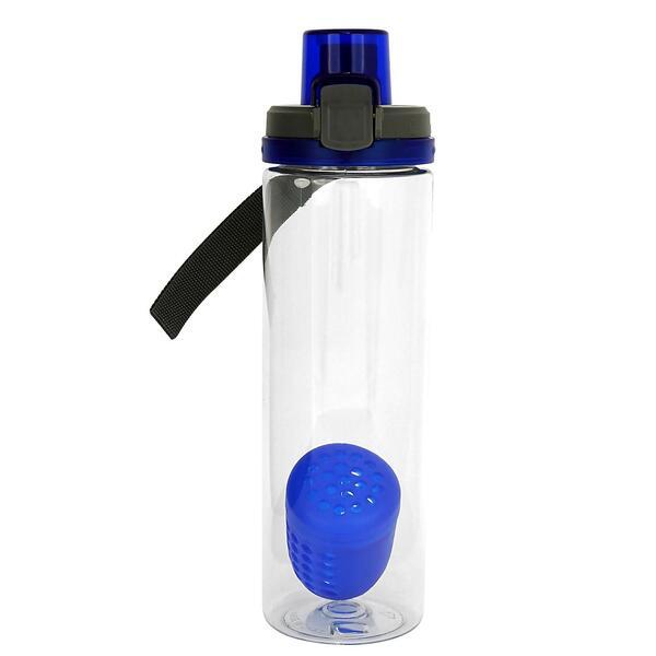 Locking Lid Recycled Bottle w/ Floating Infuser, 24oz.