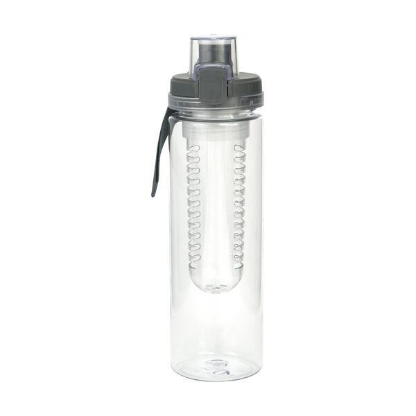 Locking Lid Recycled Bottle w/ Infuser, 24oz.
