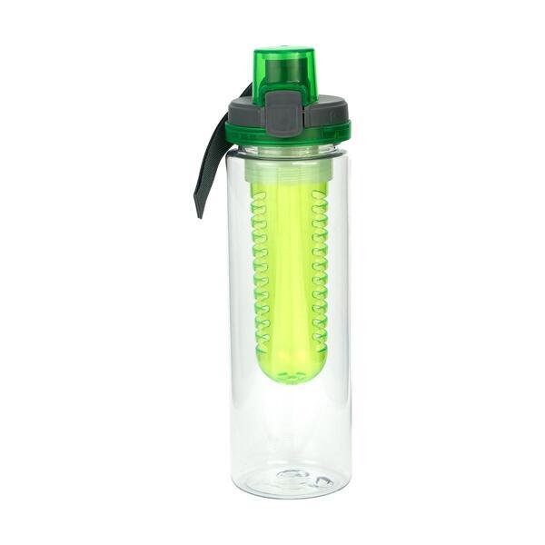Locking Lid Recycled Bottle w/ Infuser, 24oz.