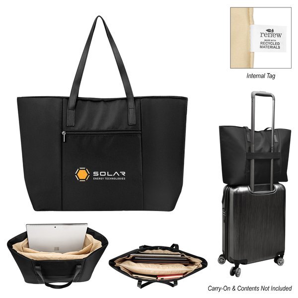 Executive rPET Microfiber Tote Bag