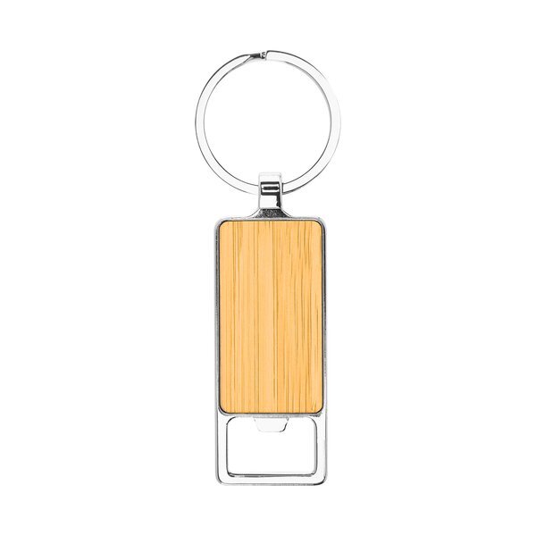 Bristol Bamboo Key Tag w/ Bottle Opener
