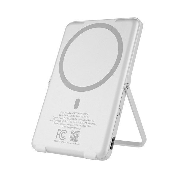 Stand & Deliver Power Bank, 5000mAh