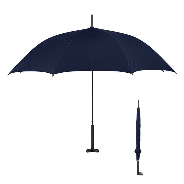 Auto Open Umbrella w/ Prop Stand, 46" Arc