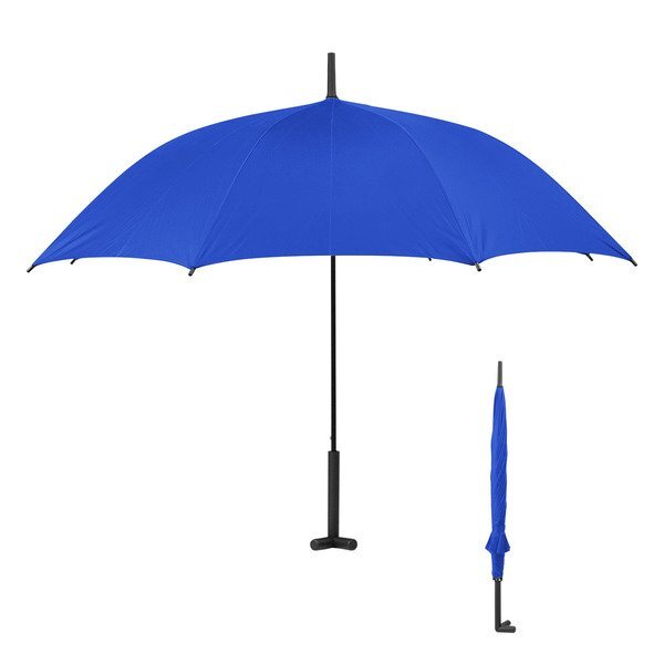 Auto Open Umbrella w/ Prop Stand, 46" Arc