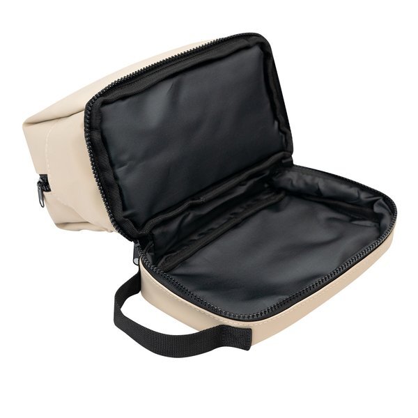 Hudson Recycled Leatherette Cosmetic Bag