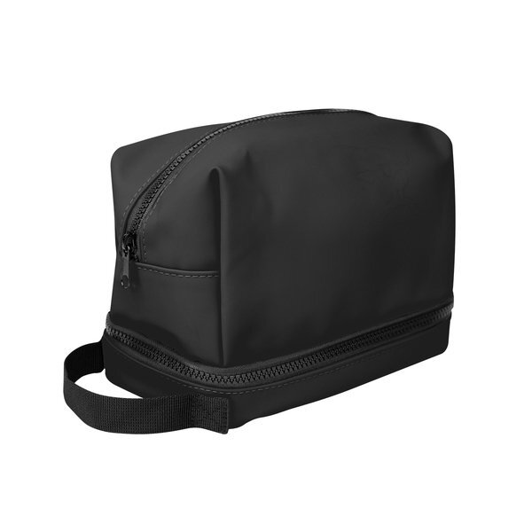 Hudson Recycled Leatherette Cosmetic Bag