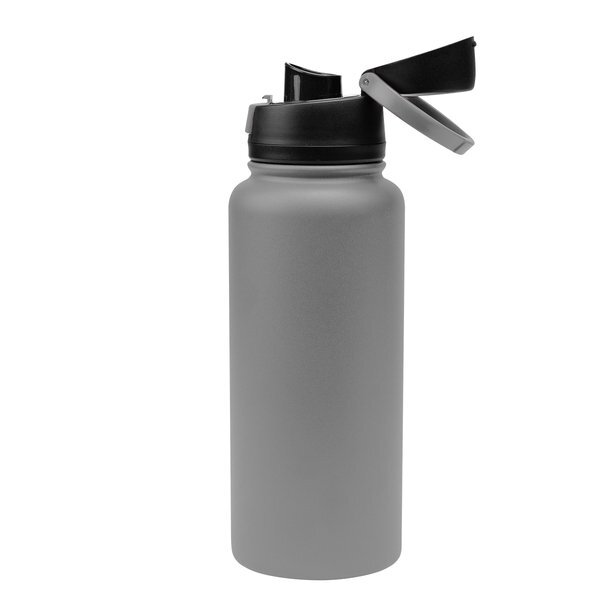 Pop Sip Recycled Stainless Steel Bottle, 32oz.