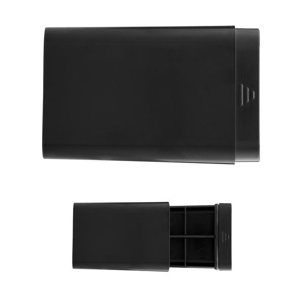 Three-Compartment rABS Pill Case