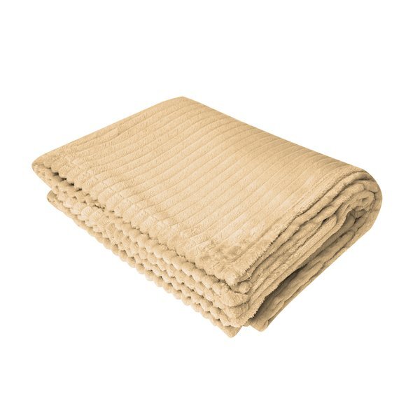 Raleigh Recycled Ribbed Flannel Blanket, 50" x 60"