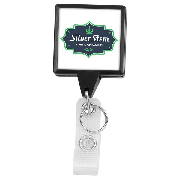 Hemp Jumbo Square Badge Reel