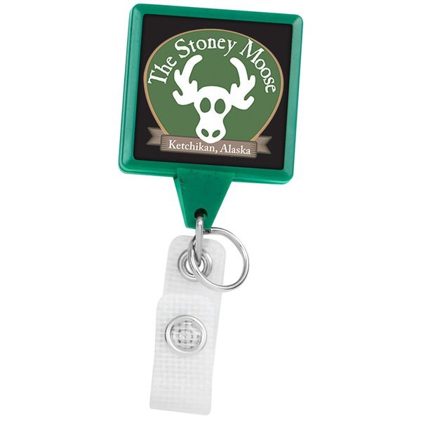 Hemp Jumbo Square Badge Reel