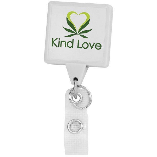 Hemp Jumbo Square Badge Reel