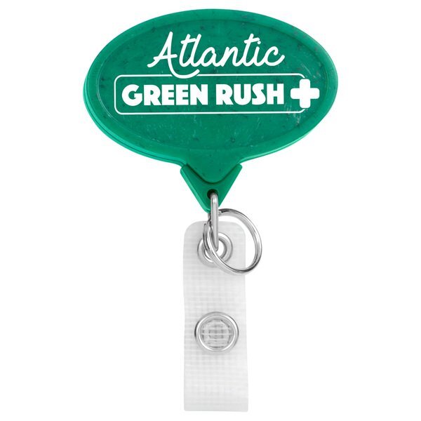 Hemp Jumbo Oval Badge Reel