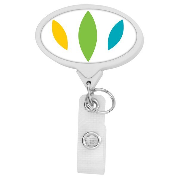 Hemp Jumbo Oval Badge Reel