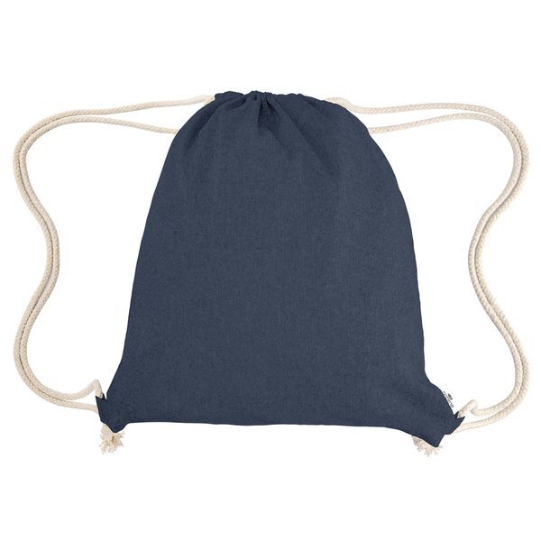 Nicole Recycled Cotton Drawstring Bag