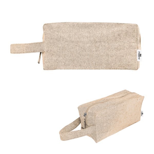 Arden Recycled Cotton Toiletry Bag
