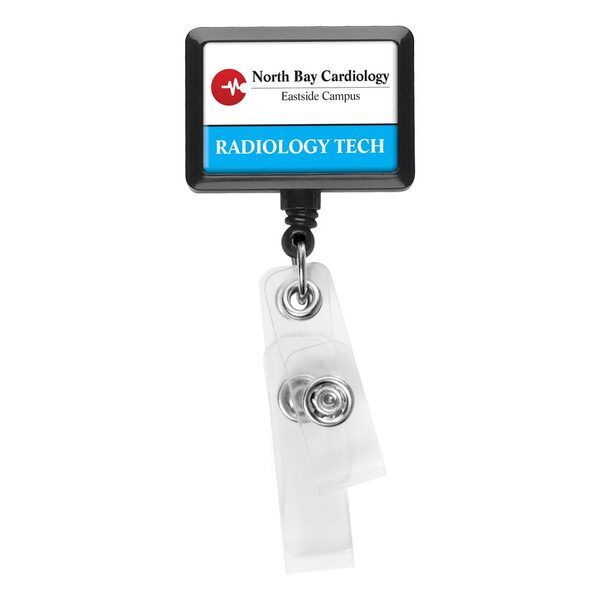 Anti-Microbial Rectangular With 2 Strap Reel