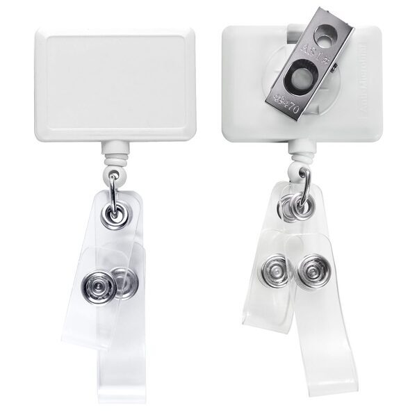 Anti-Microbial Rectangular With 2 Strap Reel