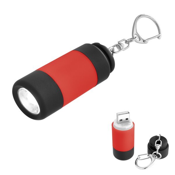 Rechargeable LED Light Key Chain