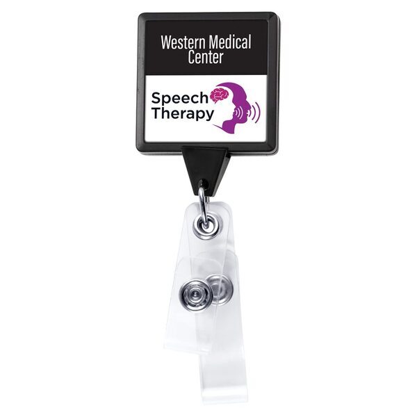 Anti-Microbial Square With 2 Strap Reel