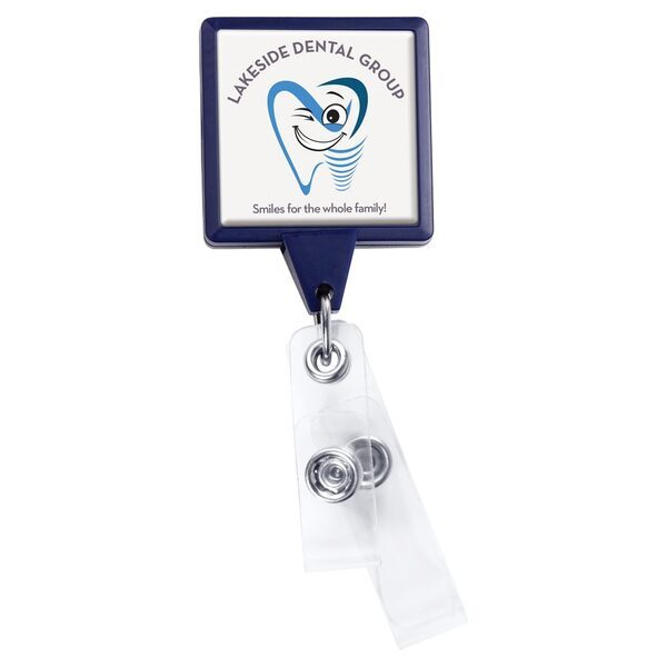 Anti-Microbial Square With 2 Strap Reel