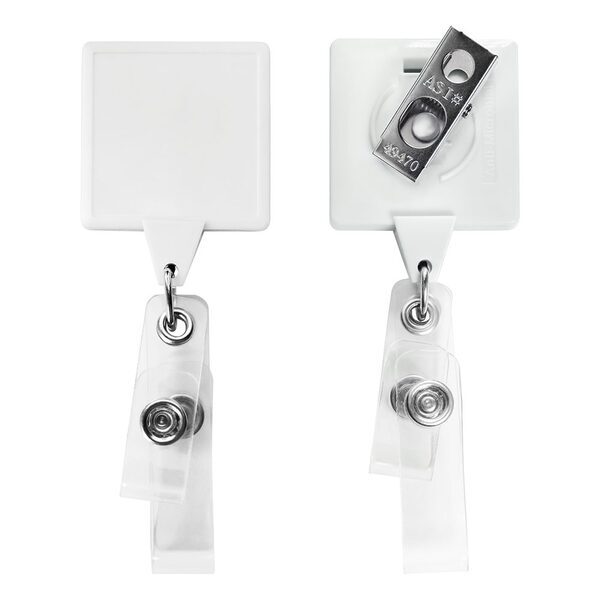 Anti-Microbial Square With 2 Strap Reel