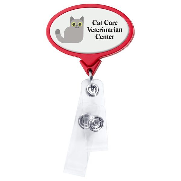 Anti-Microbial Oval With 2 Strap Reel