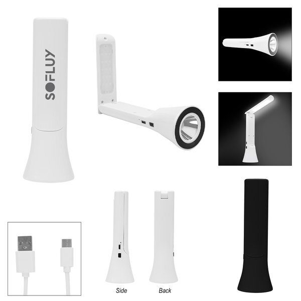 Two-in-One Rechargeable Flashlight & Lamp
