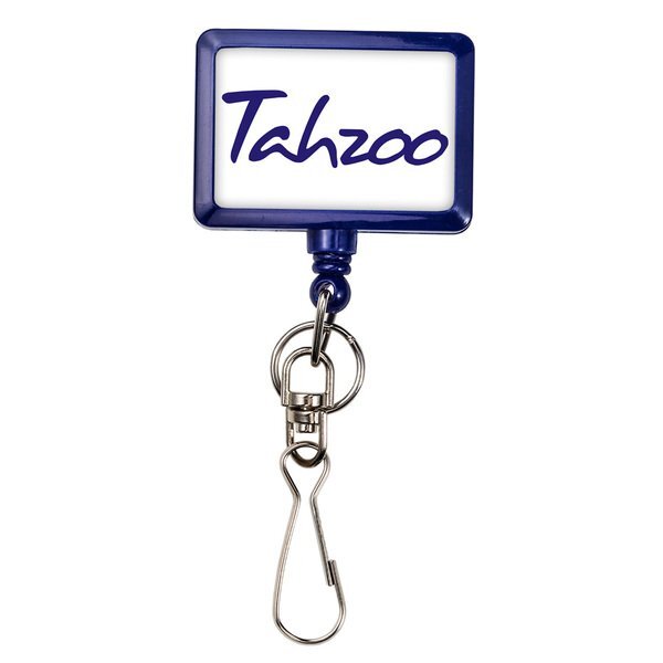 Bamboo Jumbo Rectangle Badge Reel