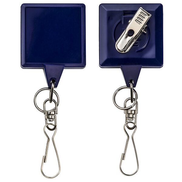 Bamboo Jumbo Square Badge Reel