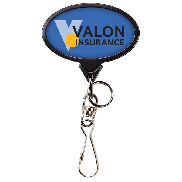 Bamboo Jumbo Oval Badge Reel