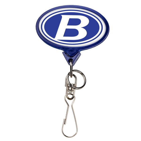 Bamboo Jumbo Oval Badge Reel