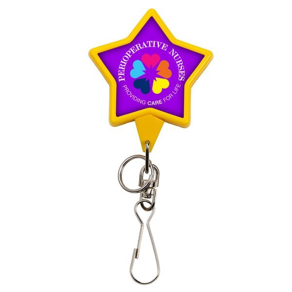 Bamboo Jumbo Star Badge Reel