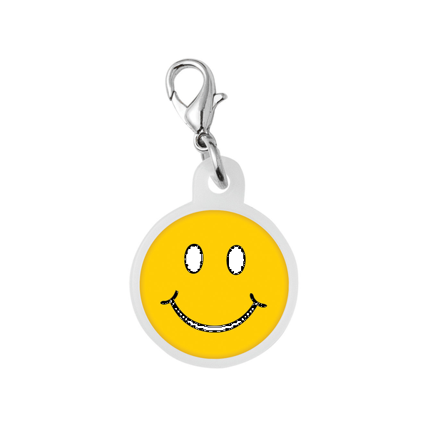 Round Badge Reel Charm