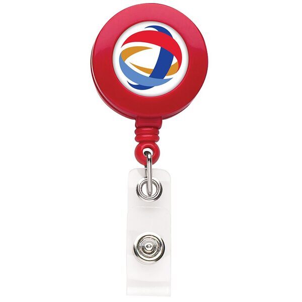 Opaque Good Round Badge Reel