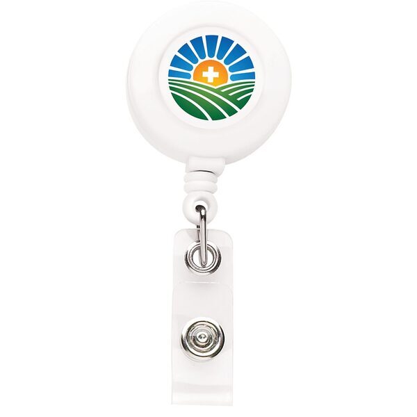 Opaque Good Round Badge Reel