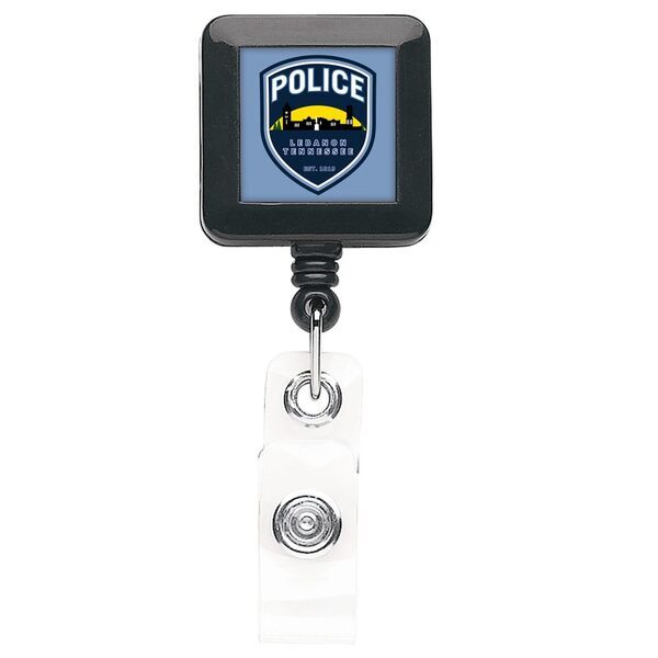 Opaque Better Square Badge Reel
