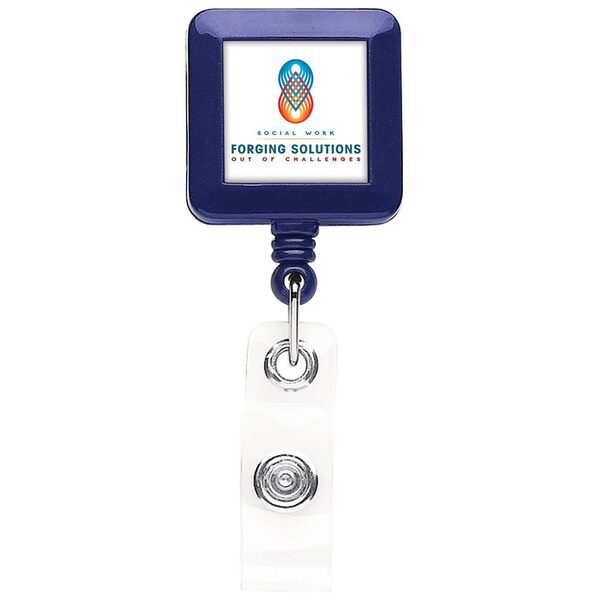 Opaque Better Square Badge Reel