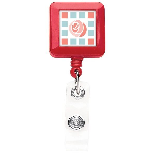 Opaque Better Square Badge Reel